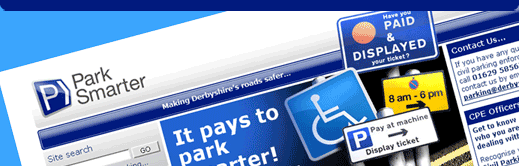 Park Smarter website banner